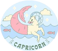 Capricorn Zodiac Sticker