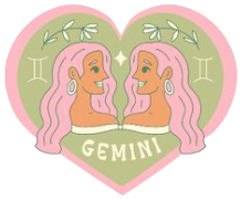 Gemini Zodiac Sticker